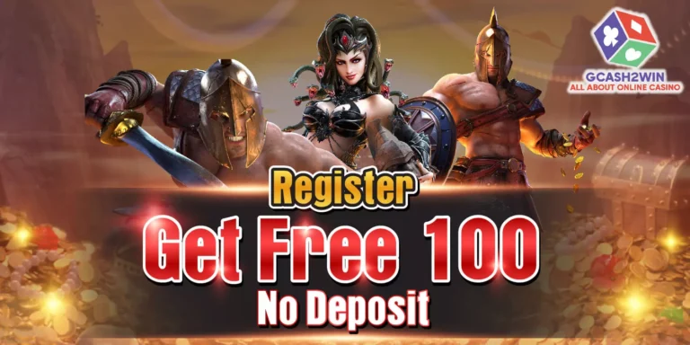 Register get 100 free bonus